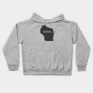 Wisconsin Home Kids Hoodie